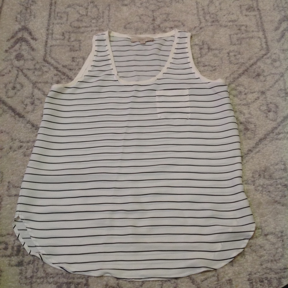 Loft striped tank